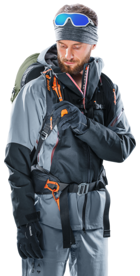 Avalanche backpack Alproof Tour 38+5