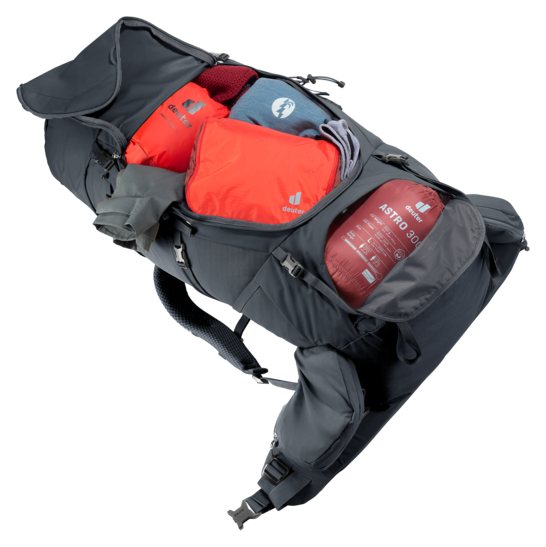 Backpacking packs Aircontact Core 60+10