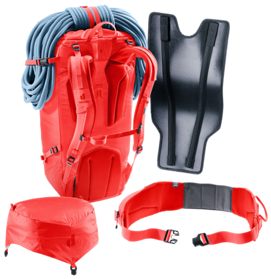 Mountaineering backpack Guide 34+6