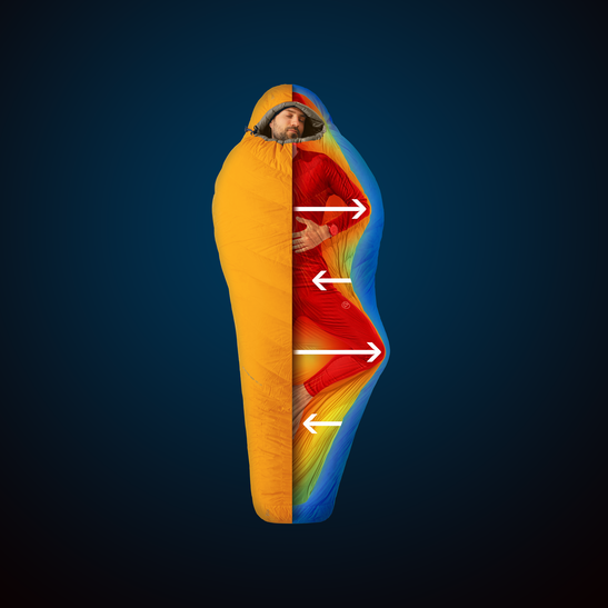 Down sleeping bag Astro Pro 600 SL -12C/10F